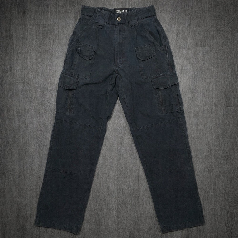 Blackhawk Warrior Wear Tactical Cargo Pants Mens 28x32 Navy Blue Rugged